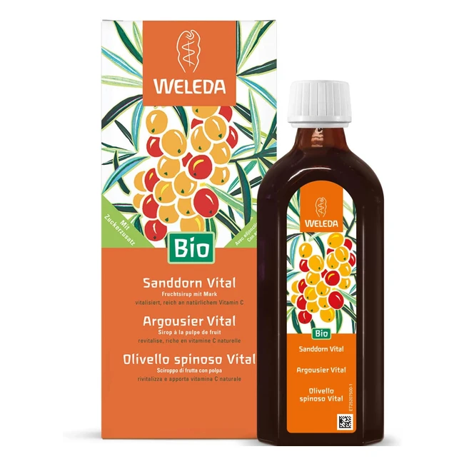 Weleda Olivello Spinoso Vital Sciroppo 1x250ml - Rivitalizza e apporta Vitamina 