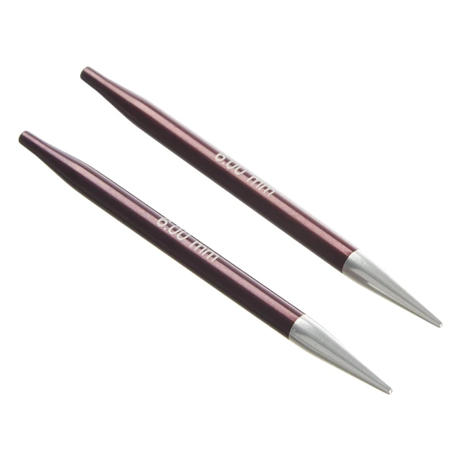 Ferri da maglia circolari KnitPro Zing 600mm - Multicolore - Ref 12345 - Punte 