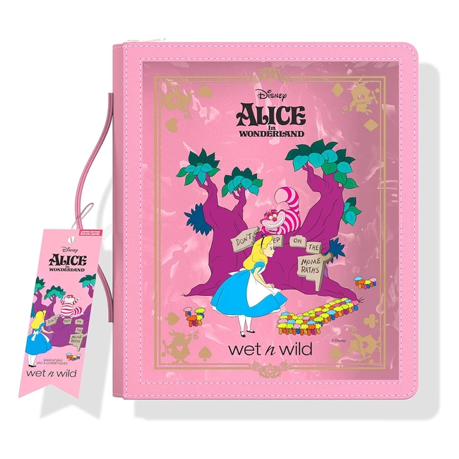 Borsa Trucco Alice Paese Meraviglie Wet n Wild Tutto in Uno Taglia Media