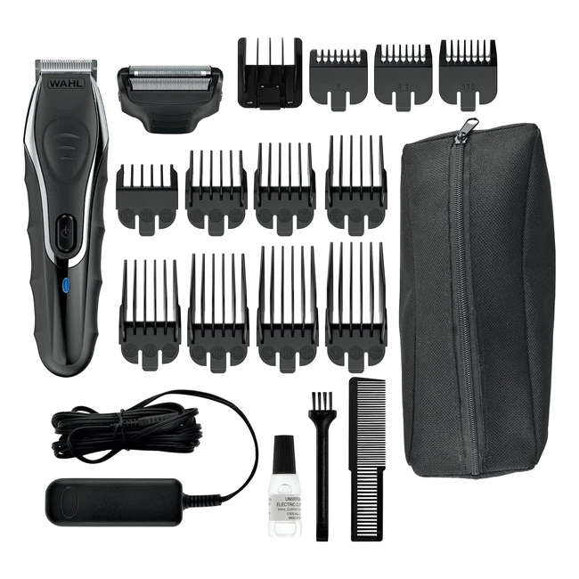 Wahl Aqua Groom Rasoio Trimmer Multigroom Elettrico Precisione Zero Senza Fili Batteria Ricaricabile