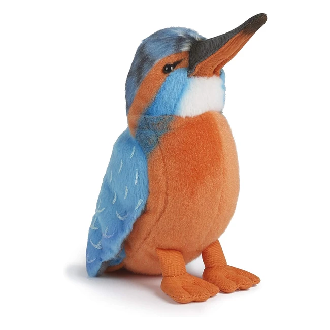 Living Nature Kingfisher Plush Toy - Naturli Ecofriendly - 15cm
