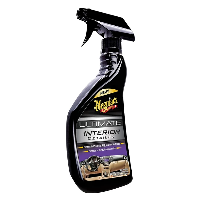 Meguiar's G16216EU Ultimate Interior Detailer 473ml - Pulitore per interni auto
