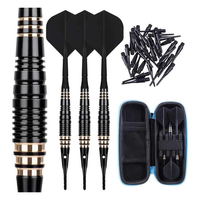 Cyeelife Flechette Pointe Plastique 18g - Jeu de Flechettes Professionnel