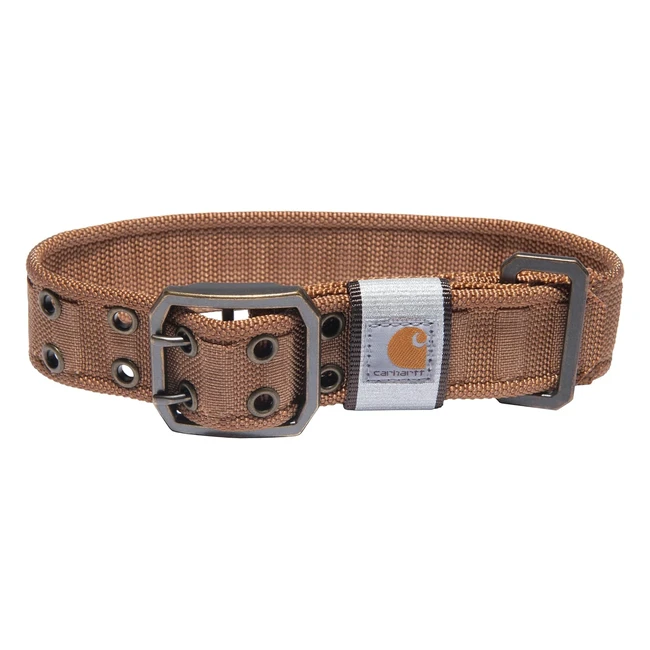 Collare per Cani Carhartt Regolabile Fettuccia Larga Marrone - Ref1234