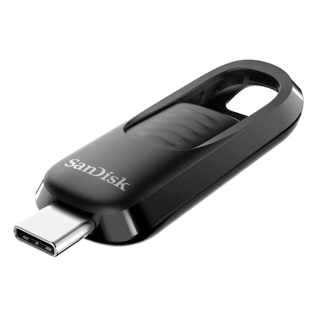 SanDisk 128GB Ultra Slider USB Type-C Flash Drive Gen 1 Performance Up to 400MB