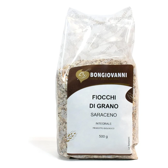 Fiocchi di Grano Saraceno Bio Bongiovanni 500g - Integrali e Ricchi di Fibre