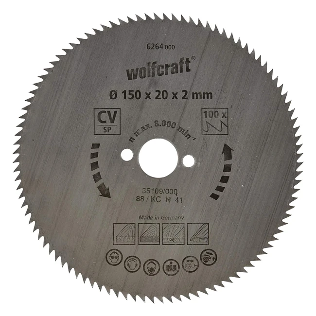 Sierra Circular Mano Wolfcraft CV Serie Azul 6264000 Cortes Finos