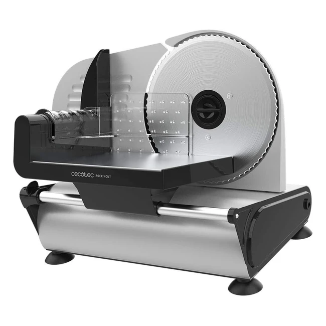 Cecotec Rockn Cut Taglio a Freddo 150W - Disco 190mm - Regolazione Graduale - Precisione 0-15mm