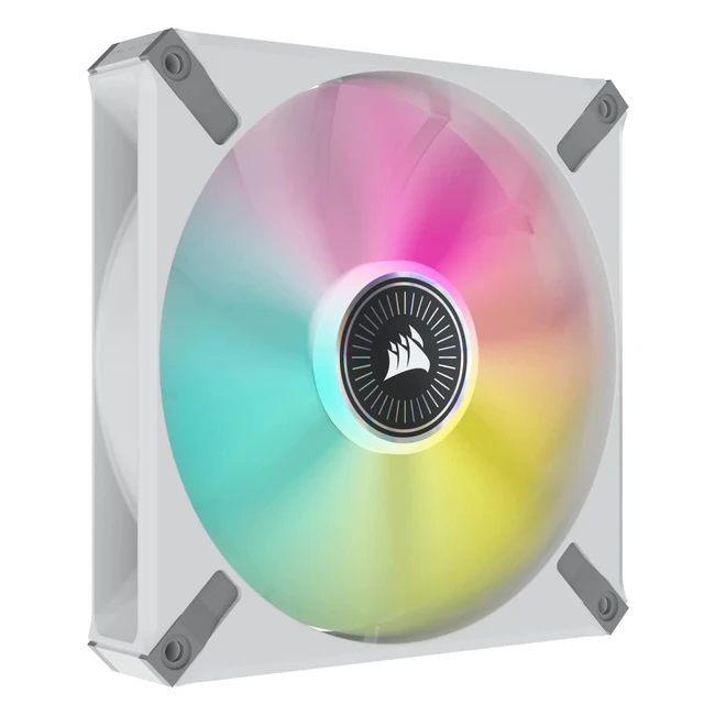 Corsair iCUE ML140 RGB Elite Ventilador PWM 140mm Levitación Magnética Blanco