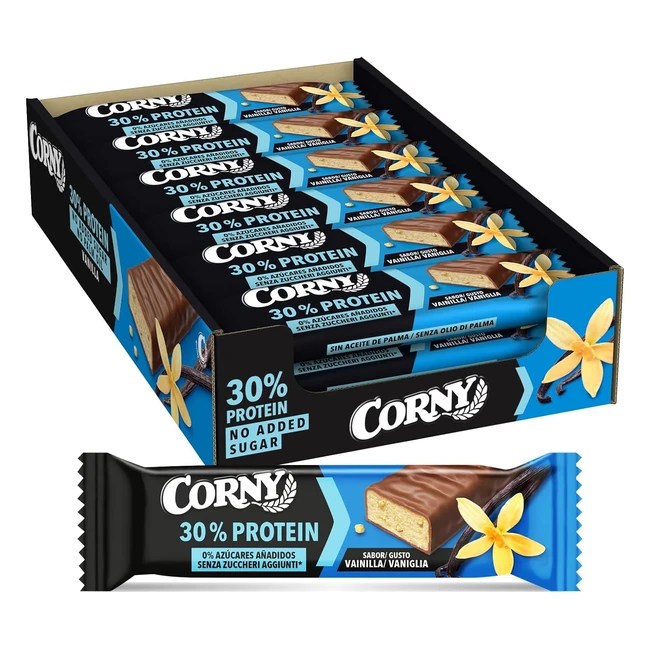 Corny Protein Barretta Proteica al Cioccolato al Latte 15g Proteine 18 Barrette x 50gr