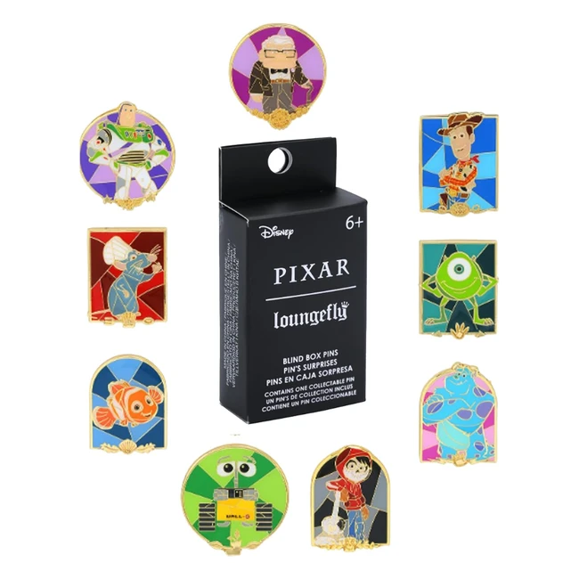 Loungefly Disney Pixar Stain Glass Blind Woody Enamel Pins - Amazon Exclusive