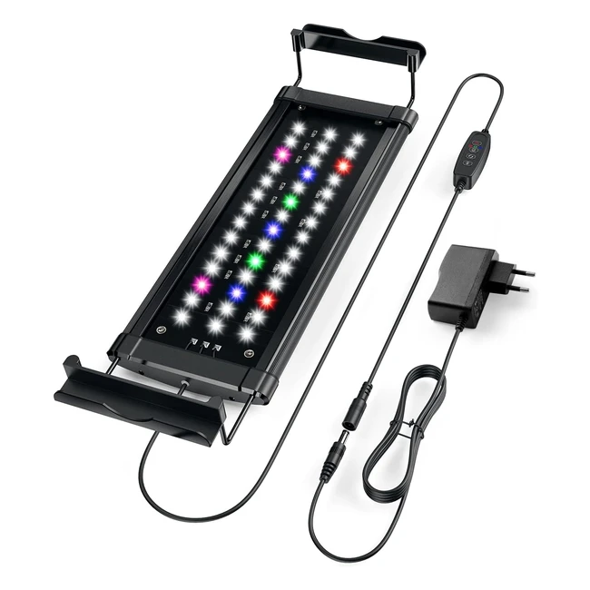 Luce LED Acquario 7Watt TCCBAC 3050cm - Illuminazione Pesci e Piante