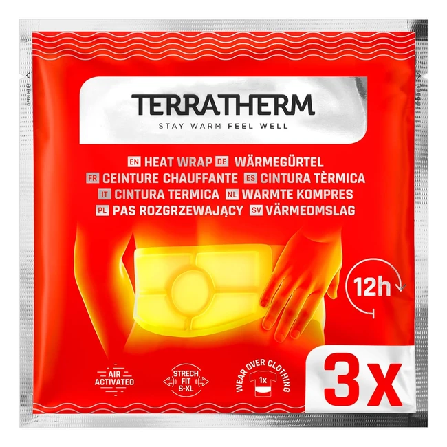 Wrmegrtel 12 Stunden tiefwrmend Rckenwrmer Nierenwrmer Luftaktiviert