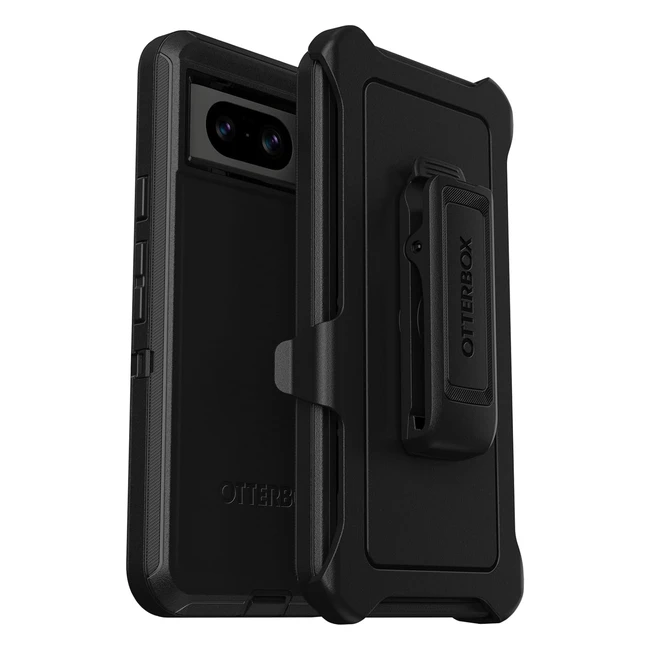 Funda Google Pixel 8 Otterbox Defender - Resistente a Golpes - Militar - Negro