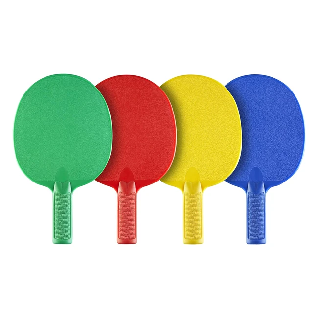 Joola TT Multicolor Bat - Pala de Ping Pong - Talla Única - Resistente a la Intemperie
