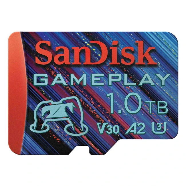 SanDisk 1TB Gameplay MicroSDXC Card  Up to 190MBs Read Speed  Massive Storage