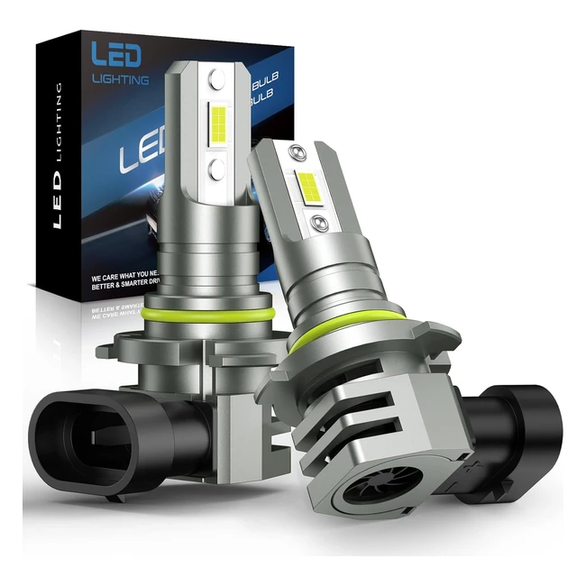 Ampoules LED HB39005 22000LM 2023 Blanc 6500K - 2PCS