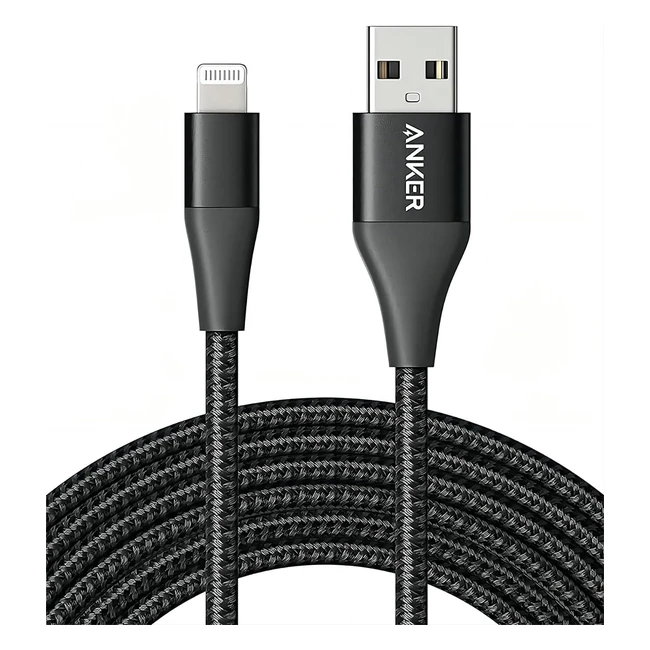 Anker Powerline II iPhone Kabel 3m - Langlebig  MFI-zertifiziert