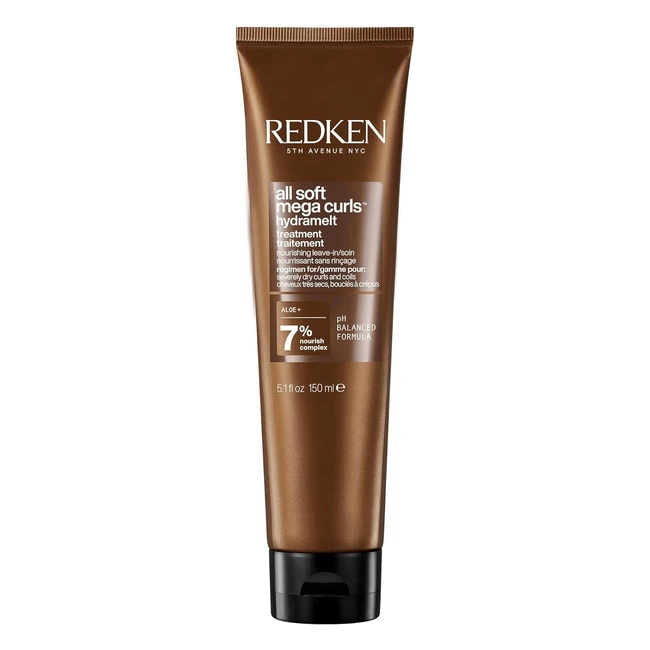 Redken Trattamento Leave-In Capelli Ricci Secchi Nutre Rinforza All Soft Mega Cu