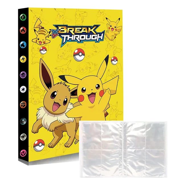 Raccoglitore Album Carte Collezionabili Porta Carte 30 Pagine 4 Tasche PK1