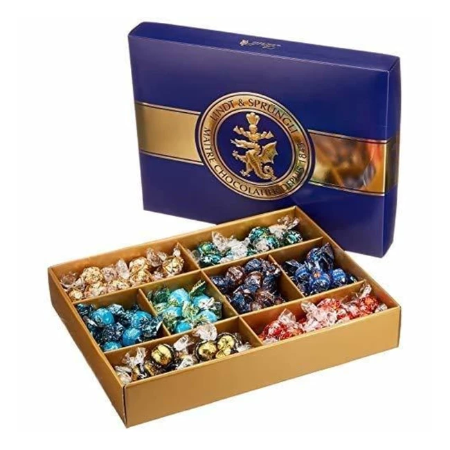 Lindt Schokolade Lindor und Roulette Mix 1473 g - 8 Sorten - Schokoladen Geschenk - Großpackung