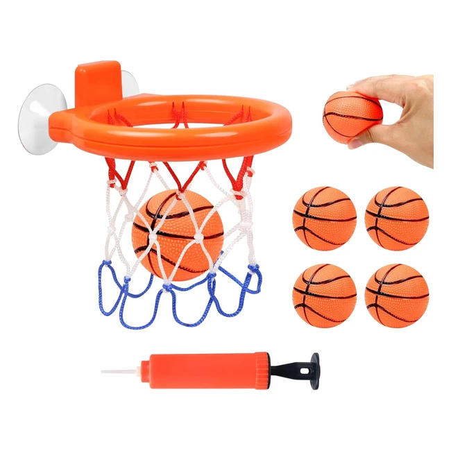 Mini Canestro Basket Vicloon con Ventose - Set Regalo per Bambini