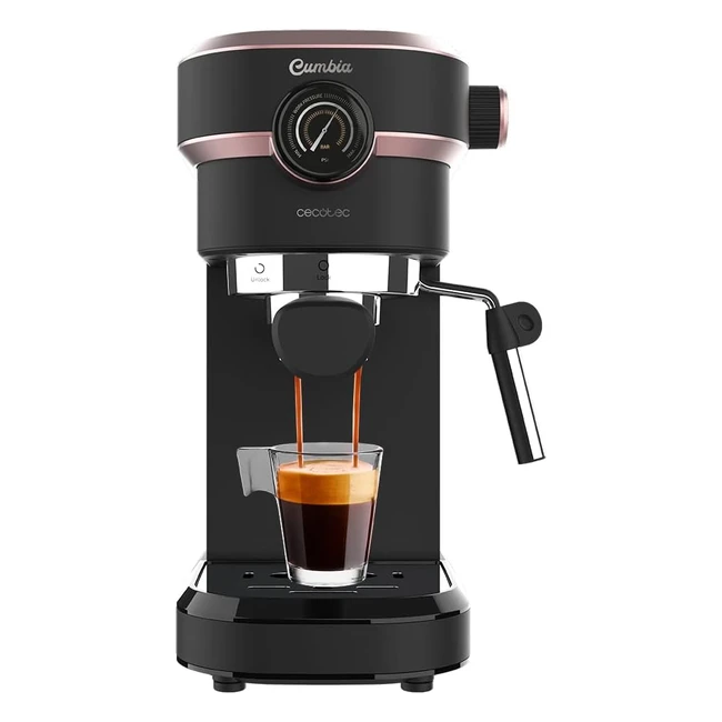 Cecotec Express Cafelizzia 890 Rose Pro Espressos & Cappuccino 1350 W Thermoblock System 20 Bar Automodus