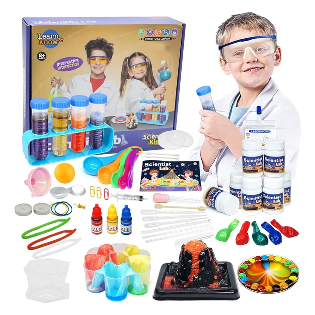 Kit de Laboratorio de Ciencia y Juego para Niños 8 años - SK001