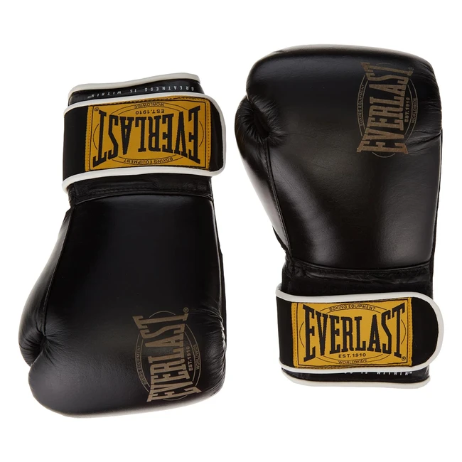 Guantes de Entrenamiento Everlast Classic 1910 - Cuero de Calidad