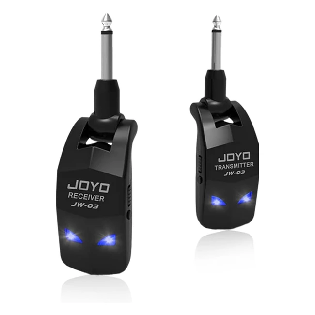 Joyo Guitar Wireless System 24GHz 4 Channels JW03 - Rechargeable Audio Transmitter Receiver