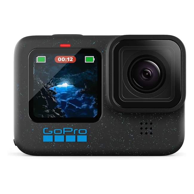 GoPro Hero12 Black - Cmara de accin resistente al agua 53K60 Ultra HD 27MP H