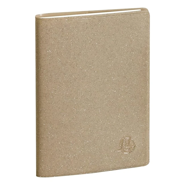 Agenda Exacompta 13456E Semainier Poche SAS 13 9x13 cm Eden Couverture Paillettes Aout 2022 Aout 2023