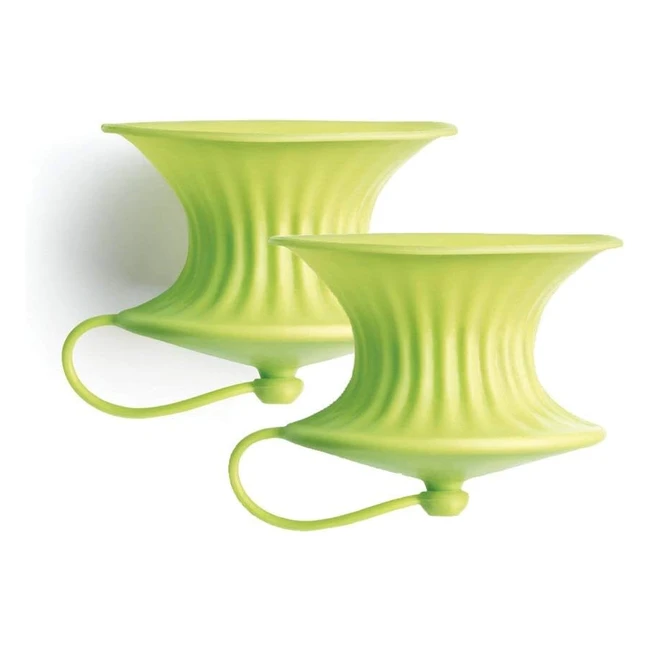 Exprimidor de limones 2 unidades LK Verde Limo Silicona - Ref. 12345