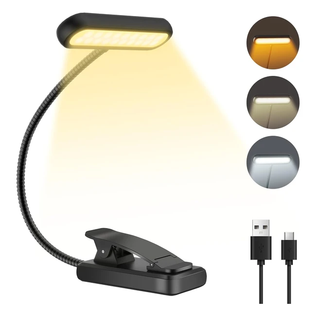 Lampara Lectura Recargable 12 LED Ajustable - Ifalarila RA95