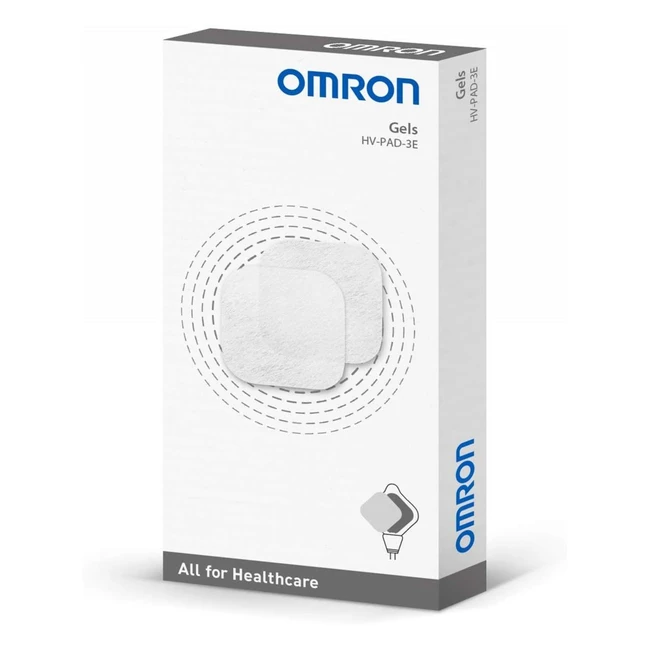 Omron Parches de Gel HV-PAD3E para Omron HeatTens - Recambio 4 Pares