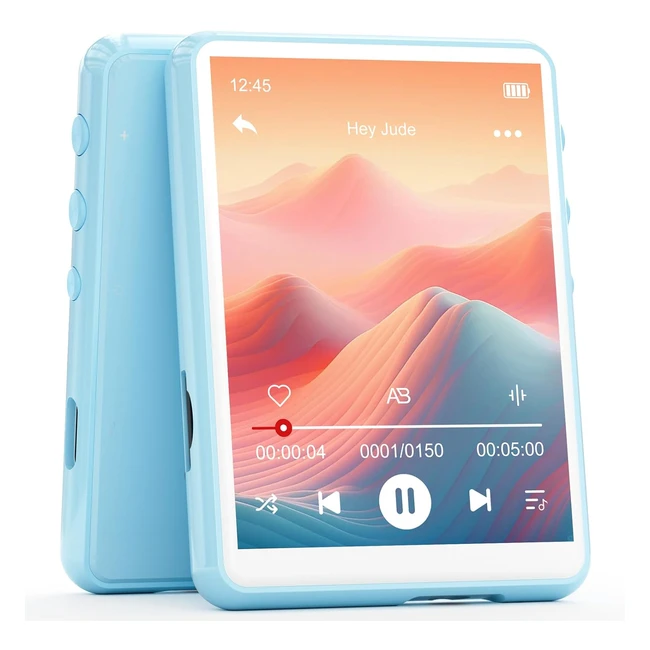 64GB MP3 Player Bluetooth 53 Mechen 24 Touchscreen Tragbarer MP3Player zum Laufen