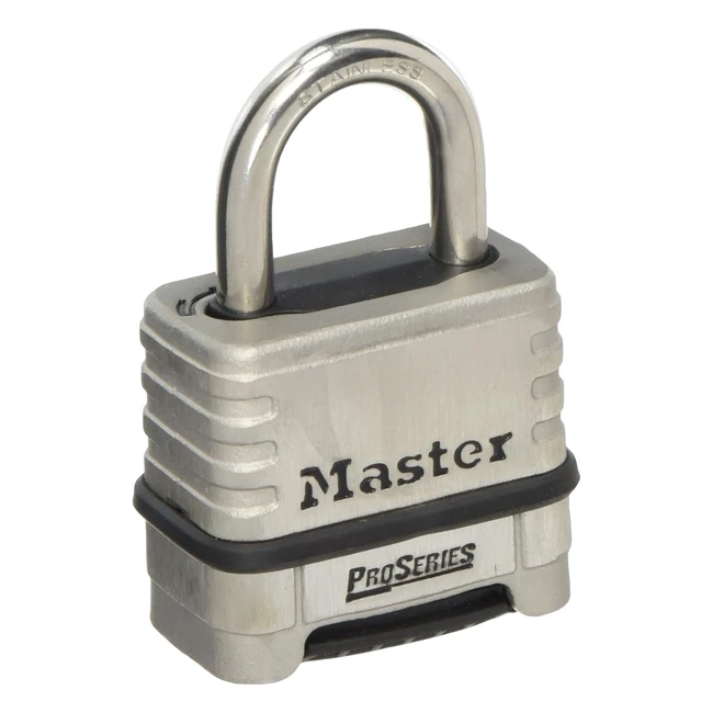 Cadenas ProSeries Master Lock MLK1174D en Acier Inoxydable Haute Scurit