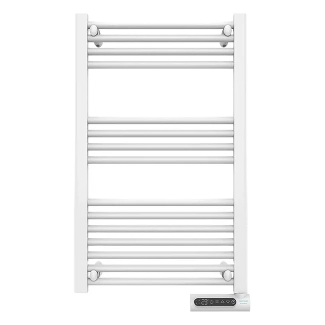 Cecotec Ready Warm 9100 Smart Towel White Elektrischer Badheizkrper 500W LED D