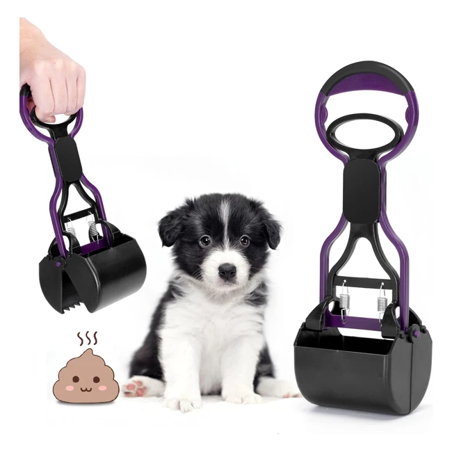 Nobleza Portatile Palette per Escrementi Cani Pooper Scooper 285cm