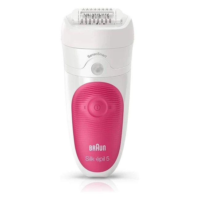 Braun Silk-épil 5 Damen Epilierer 5500 - Haarentfernung mit MicroGrip Pinzettentechnologie