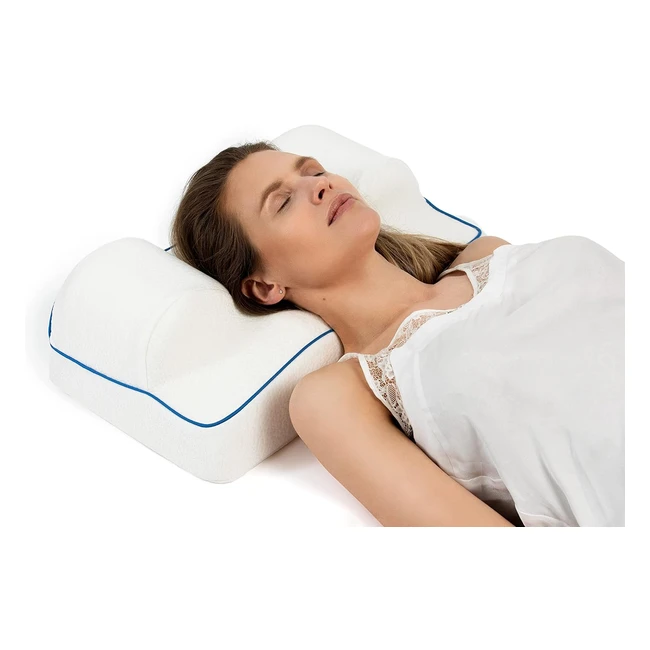 Cuscino Makosas Anti Rughe e Acne - Ortopedico Antietà Premium Memory Foam