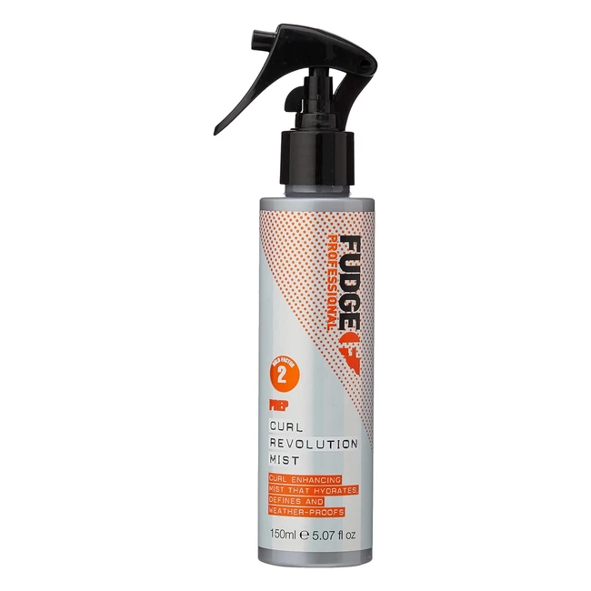 Fudge Professional Curl Revolution Mist 150ml - Curl Enhancing Styling Spray