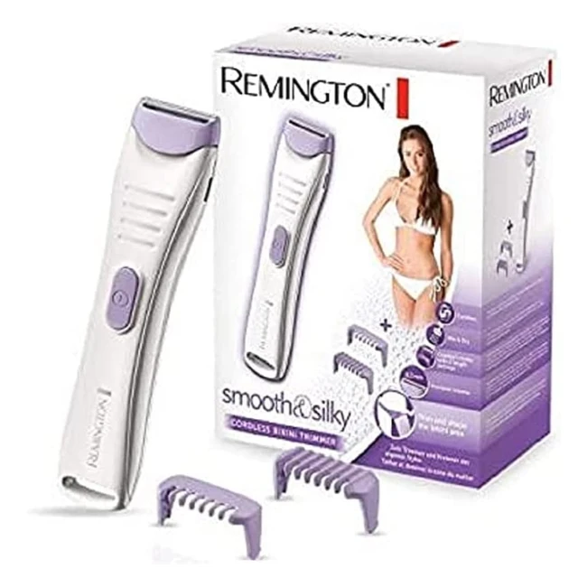 Remington Haartrimmer Intimbereich BKT4000 - Hautfreundlich & Sicher bis 0.2mm - 2 Klingen - 100% Wasserfest