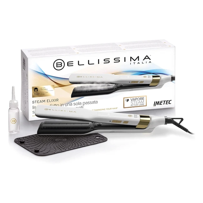 Bellissima Steam Elixir Dampf Gltteisen - Schonende Glttung mit Keramikbesch