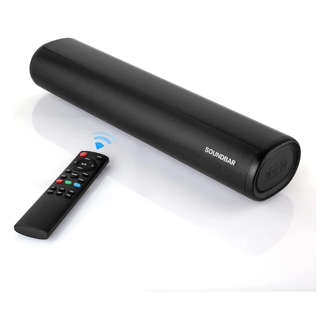 Barre de Son Winnes Soundbar Bluetooth 50 TV 4K Home Cinema