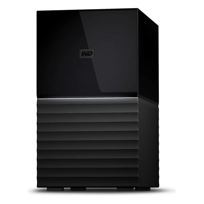 WD My Book Duo Externe Festplatte 44 TB USB 32 Gen 1 USB 30 Kompatibel RAID0 A
