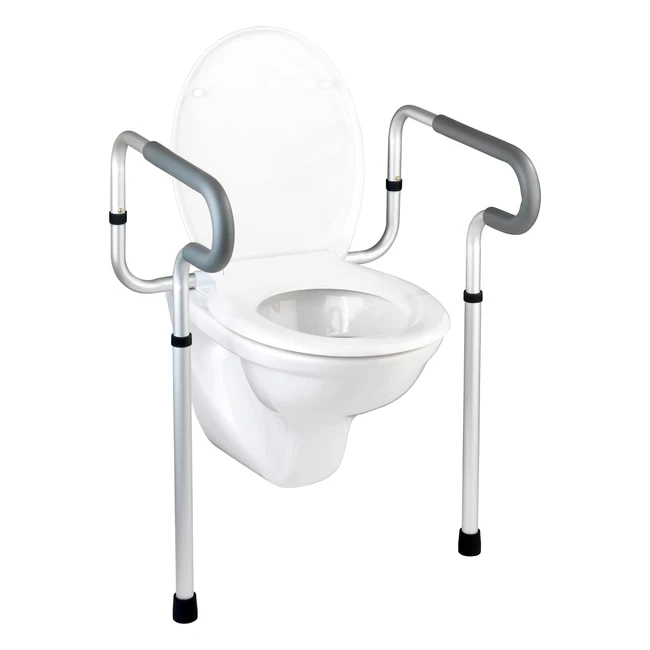 Barre d'appui pour WC Secura Wenko 555635 - Aluminium
