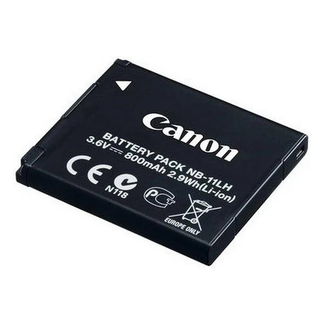 Canon NB11LH Batteria Ricaricabile Neroantracite - 800mAh - Codice Prodotto 9391B001AA