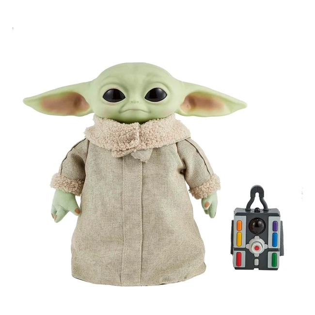 Disney Star Wars Mandalorian The Child Baby Yoda Plush Toy - 28cm - Sound Functi