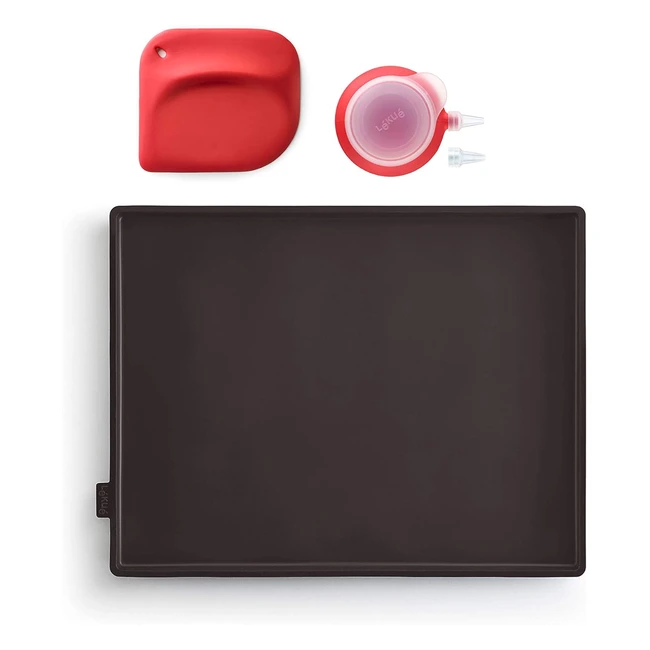 Kit Gâteau Roulé Noël Silicone Platine - Facile à Utiliser